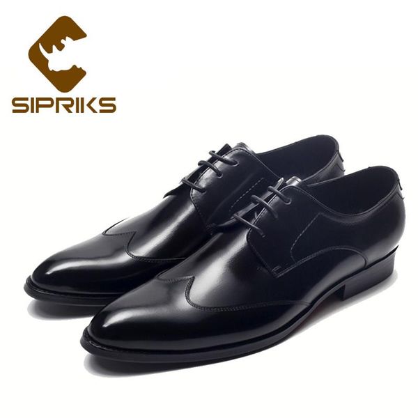 dress shoes sipriks mens formal leather male wingtip pointed toe tuxedo genuine business, Black
dress shoes sipriks mens formal leather male wingtip pointed toe tuxedo genuine business, Black