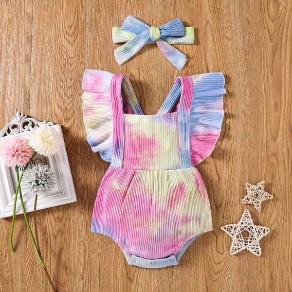 rompers born girl outfit toddler baby girls summerrainbow strap one piece romper headband clothes suit, Blue
rompers born girl outfit toddler baby girls summerrainbow strap one piece romper headband clothes suit, Blue