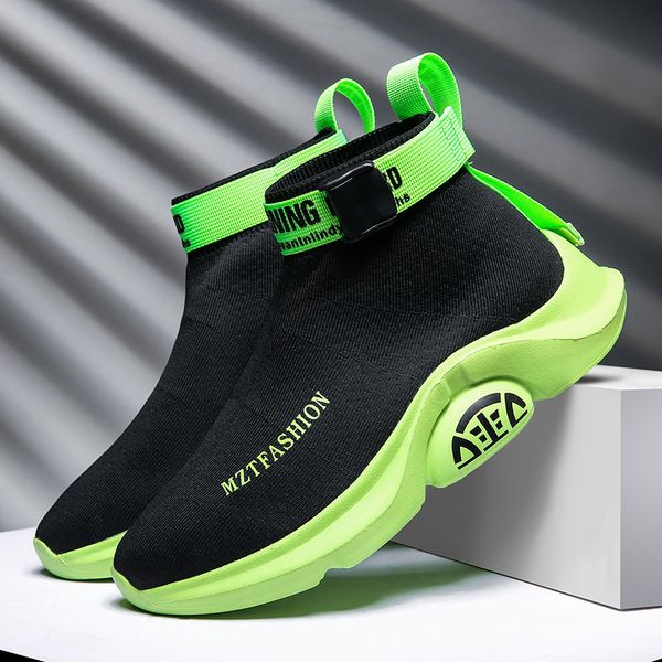 2021 fashion green high sock sneakers for men breathable kint lightweight shoes men sneakers casual slip on chunky shoes men
2021 fashion green high sock sneakers for men breathable kint lightweight shoes men sneakers casual slip on chunky shoes men