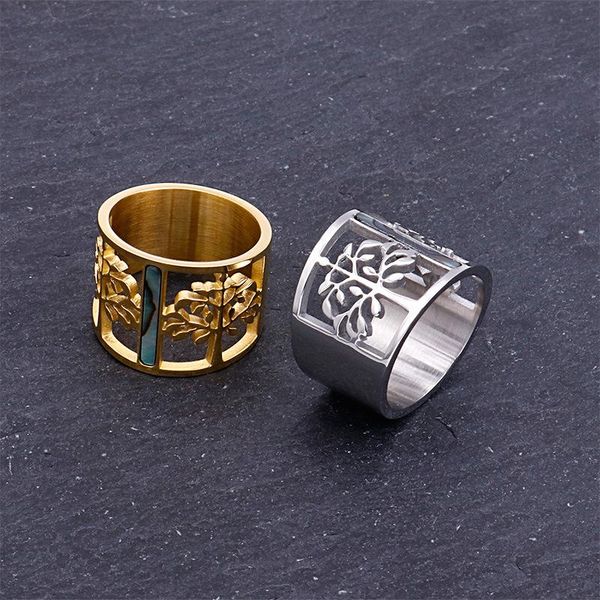 wholesale wishing tree grade titanium steel rings accessories jewel finger ring hollow out fashion jewelry cluster, Golden;silver
wholesale wishing tree grade titanium steel rings accessories jewel finger ring hollow out fashion jewelry cluster, Golden;silver