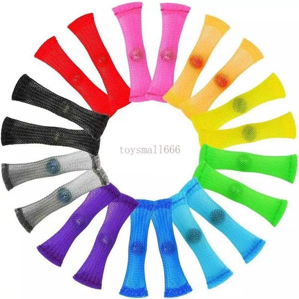 mesh tube marble fidget toy finger hand stress reliever adhd add ocd decompression anxiety relief marbles meshs sensory toys
mesh tube marble fidget toy finger hand stress reliever adhd add ocd decompression anxiety relief marbles meshs sensory toys