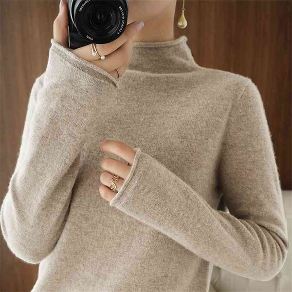 autumn winter women sweater turtleneck cashmere knitted pullover fashion keep warm long sleeve loose 210922, White;black
autumn winter women sweater turtleneck cashmere knitted pullover fashion keep warm long sleeve loose 210922, White;black