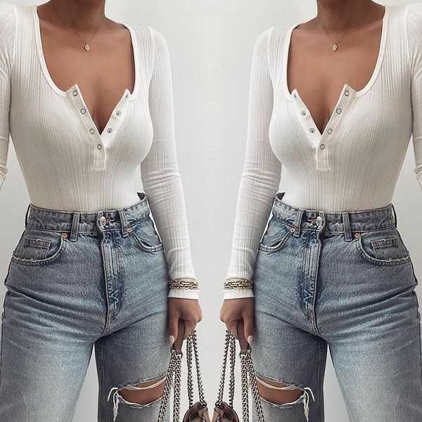 women's t-shirt slim v-neck long sleeve tshirt black cotton basic t shirt woman autumn korean fashion tees female, White
women's t-shirt slim v-neck long sleeve tshirt black cotton basic t shirt woman autumn korean fashion tees female, White