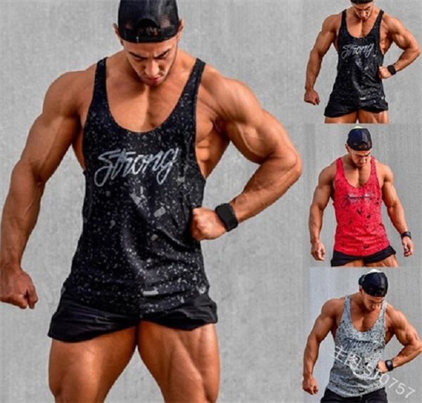 mens bodybuilding cotton tank gyms fitness sleeveless shirt male clothing fashion singlet vest undershirt, White;black
mens bodybuilding cotton tank gyms fitness sleeveless shirt male clothing fashion singlet vest undershirt, White;black