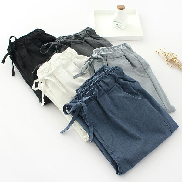 women's pants & capris wholesale 2021 spring summer selling fashion casual cotton haren c70-18323, Black;white
women's pants & capris wholesale 2021 spring summer selling fashion casual cotton haren c70-18323, Black;white