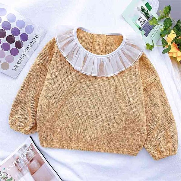 gooporson autumn kids clothes fashion korean knit thin sweater lace collar little girls costume spring children outfits 210715, Blue
gooporson autumn kids clothes fashion korean knit thin sweater lace collar little girls costume spring children outfits 210715, Blue