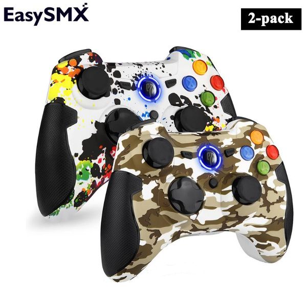 easysmx esm-9013 wireless pc controller gamepad for ps3 android tv box phone joystick lapvibration turbo control (2pcs) game controllers
easysmx esm-9013 wireless pc controller gamepad for ps3 android tv box phone joystick lapvibration turbo control (2pcs) game controllers