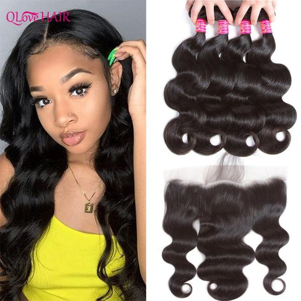 human hair bulks qlove body wave bundles with frontal malaysian 13x4 8-30 inch 1/3/4, Black
human hair bulks qlove body wave bundles with frontal malaysian 13x4 8-30 inch 1/3/4, Black