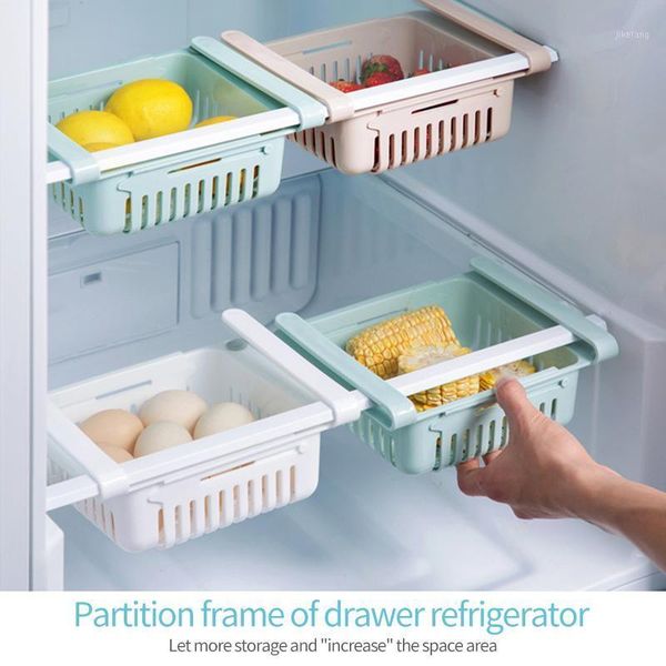 storage bottles & jars 1pc adjustable stretchable fridge organizer drawer basket refrigerator pull-out drawers fresh spacer layer rack
storage bottles & jars 1pc adjustable stretchable fridge organizer drawer basket refrigerator pull-out drawers fresh spacer layer rack