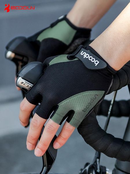 bike cycling gloves half finger male anti-skid absorption summer mountain road short female, Black
bike cycling gloves half finger male anti-skid absorption summer mountain road short female, Black
