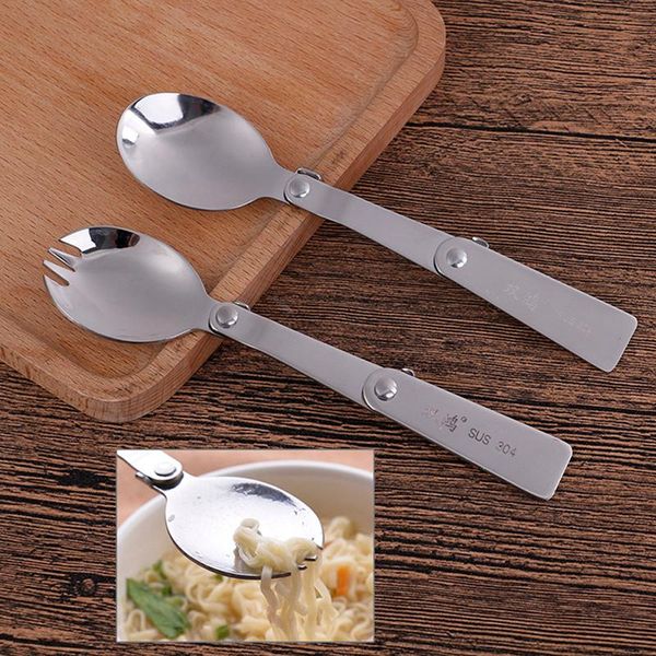 forks fashion camping hiking cookout picnic foldable spork stainless steel fork spoon outdoor tableware
forks fashion camping hiking cookout picnic foldable spork stainless steel fork spoon outdoor tableware