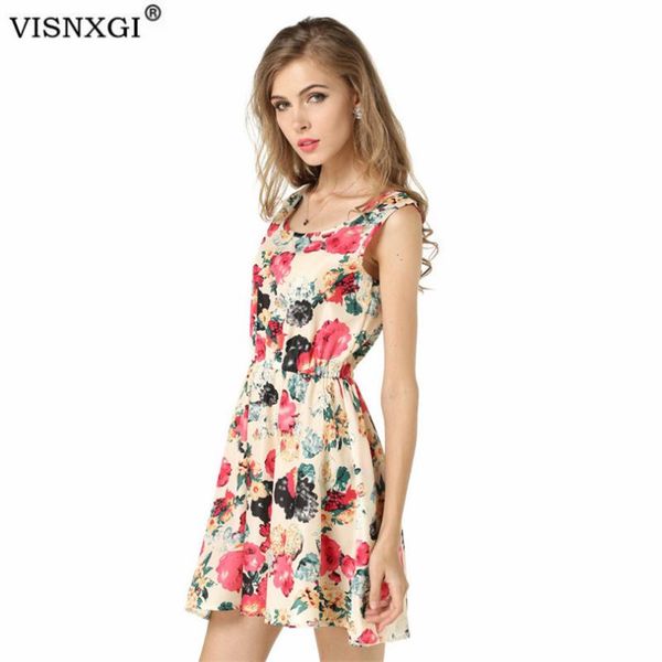 fashion women chiffon beach dress sleeveless summer sundress floral tank leopard print o neck female casual mini dresses, Black;gray
fashion women chiffon beach dress sleeveless summer sundress floral tank leopard print o neck female casual mini dresses, Black;gray