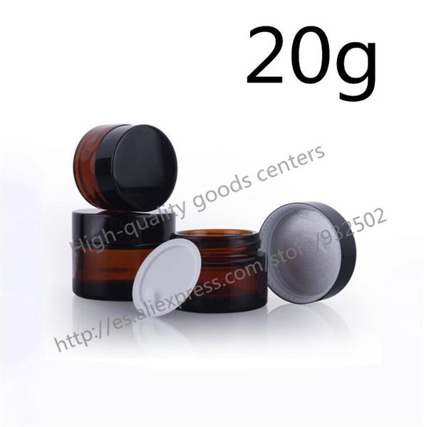 storage bottles & jars 200pcs/lot 20g amber glass jar, 20cc cream bottle, container,cosmetic packaging
storage bottles & jars 200pcs/lot 20g amber glass jar, 20cc cream bottle, container,cosmetic packaging