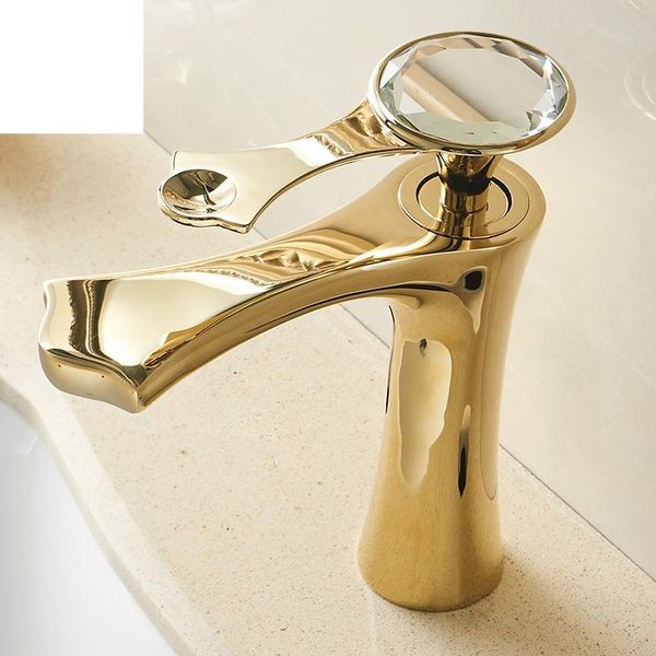 basin faucet cold and diamond golden black single handle hole bathroom sink faucets deck mounted mixer tap 20085
basin faucet cold and diamond golden black single handle hole bathroom sink faucets deck mounted mixer tap 20085