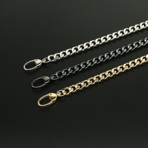 bag parts & accessories 100cm diy women metal bags strap chain stainless steel belt for crossbody girl detachable shoulder handbag, Black
bag parts & accessories 100cm diy women metal bags strap chain stainless steel belt for crossbody girl detachable shoulder handbag, Black