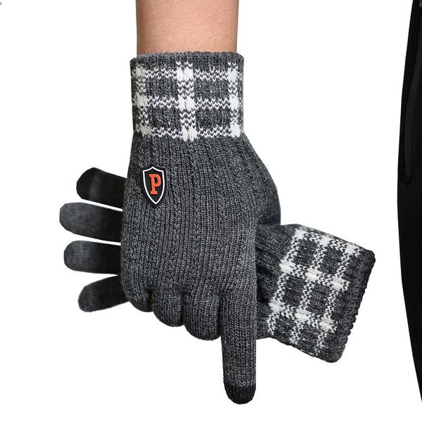 bicycle gloves men's winter thickening plus velvet knitted plush mountain bike outdoor cycling riding warm sports, Black
bicycle gloves men's winter thickening plus velvet knitted plush mountain bike outdoor cycling riding warm sports, Black
