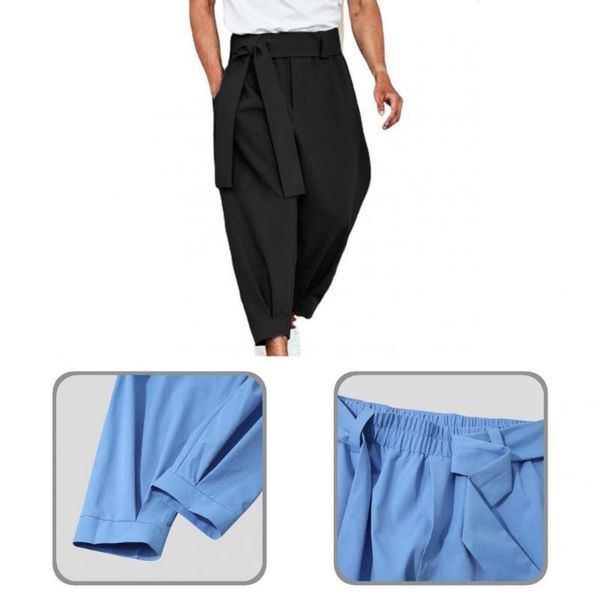 men's pants quick dry fabulous solid color loose sweatpants pockets men for daily wear, Black
men's pants quick dry fabulous solid color loose sweatpants pockets men for daily wear, Black