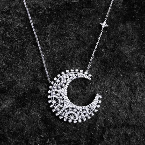 pendant necklaces star moon dearm necklacesilver color zirconia long necklace collar bijoux gifts for women zk30, Silver
pendant necklaces star moon dearm necklacesilver color zirconia long necklace collar bijoux gifts for women zk30, Silver