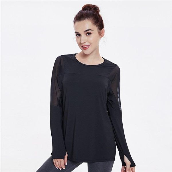 yoga outfit loose clothes for fitness sport shirt women blouse o-neck workout running long sleeve femme gym with thumb holes
yoga outfit loose clothes for fitness sport shirt women blouse o-neck workout running long sleeve femme gym with thumb holes