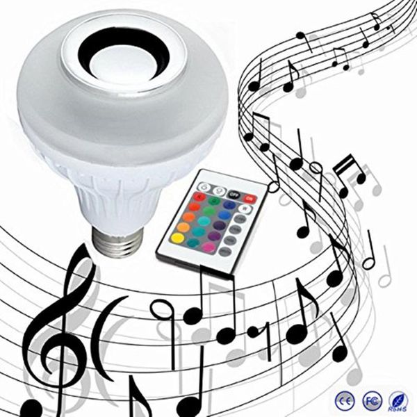 bulbs smart e27 rgb bluetooth speaker led bulb light 12w music playing dimmable wireless lamp with 24 keys remote control
bulbs smart e27 rgb bluetooth speaker led bulb light 12w music playing dimmable wireless lamp with 24 keys remote control