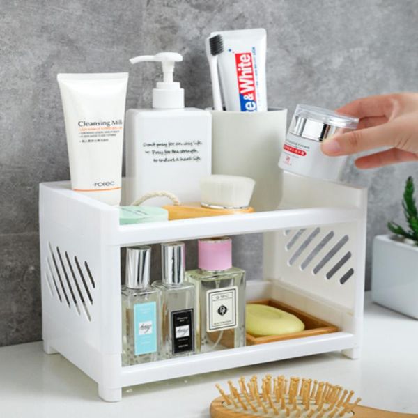 hooks & rails double layer deskstorage shelf bathroom makeup shelves organizer table stationery sundries holder kitchen spice rack
hooks & rails double layer deskstorage shelf bathroom makeup shelves organizer table stationery sundries holder kitchen spice rack