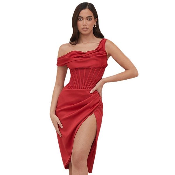 spring new spaghetti strap square collar fashion slim split summer sheath dress for women 210421, Black;gray
spring new spaghetti strap square collar fashion slim split summer sheath dress for women 210421, Black;gray