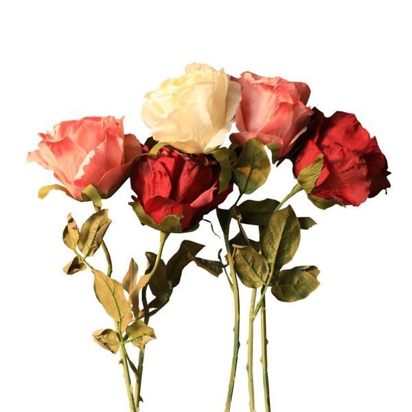 pcs 52.5 cm single head silk red rose artificial flowers branch for wedding table home diy decoration fake flower decorative & wreaths
pcs 52.5 cm single head silk red rose artificial flowers branch for wedding table home diy decoration fake flower decorative & wreaths