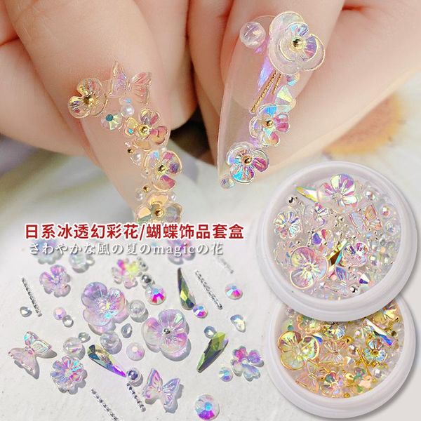nail art kits ice transparent flower butterfly ornament magic shell crystal micro beads decorative set box
nail art kits ice transparent flower butterfly ornament magic shell crystal micro beads decorative set box