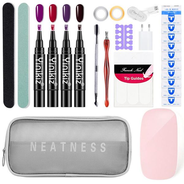 nail art kits lazy one step gel pen 6w mini lamp tool storage bag set complete manicure uv led tslm1
nail art kits lazy one step gel pen 6w mini lamp tool storage bag set complete manicure uv led tslm1