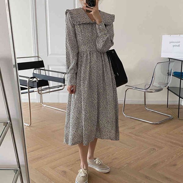 dresses women french retro floral printing flat loose gentle full sleeves elegant long chic female fashion, Black;gray
dresses women french retro floral printing flat loose gentle full sleeves elegant long chic female fashion, Black;gray