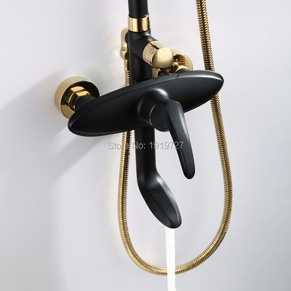 bathroom shower sets luxurious new matt black rainfall set faucet + tub mixer tap handheld wall system t36f
bathroom shower sets luxurious new matt black rainfall set faucet + tub mixer tap handheld wall system t36f