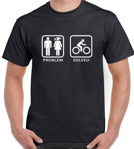 men's t-shirts cycling t-shirt problem solved men funny bike bicycle cycle racer mountain, White;black
men's t-shirts cycling t-shirt problem solved men funny bike bicycle cycle racer mountain, White;black