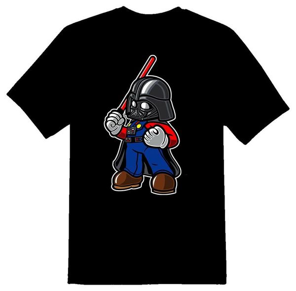 darth plumber tee shirt black or white, White;black
darth plumber tee shirt black or white, White;black