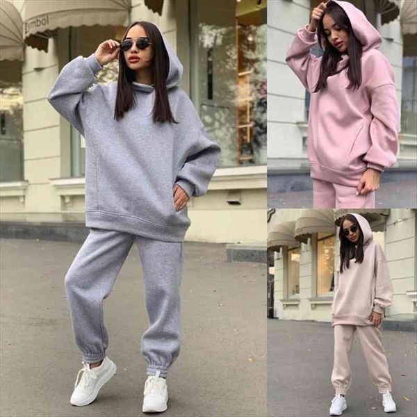 autumn winter suit thickened womens pants plus velvet pullover hooded y2k sports two piece tracksuit trousers jogging femme, White
autumn winter suit thickened womens pants plus velvet pullover hooded y2k sports two piece tracksuit trousers jogging femme, White