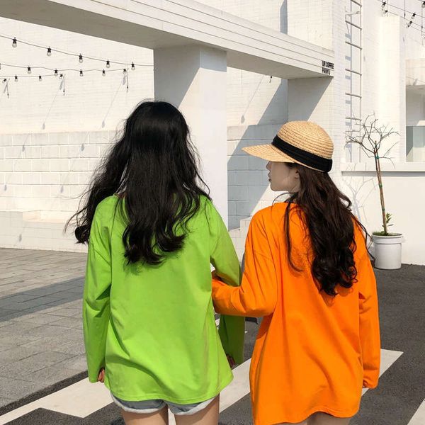 dresses cotton european casual large solid color long sleeve t-shirt for women in spring and autumn, Black;gray
dresses cotton european casual large solid color long sleeve t-shirt for women in spring and autumn, Black;gray