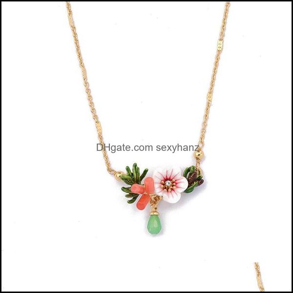 necklaces & pendants chains fashion simple enamel glaze flower zircon water short necklace clavicle chain jewelry for woman trend drop deliv, Silver
necklaces & pendants chains fashion simple enamel glaze flower zircon water short necklace clavicle chain jewelry for woman trend drop deliv, Silver