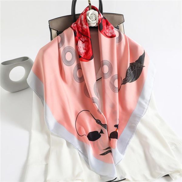 spring silk scarf women bandana foulard hijab shawl wrap office lady neck scarves headband neckerchief birds stoles 2021, Blue;gray
spring silk scarf women bandana foulard hijab shawl wrap office lady neck scarves headband neckerchief birds stoles 2021, Blue;gray