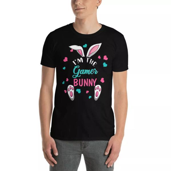 i'm the gamer bunny cute easter day bunny gamer video games lover gifts t-shirt, White;black
i'm the gamer bunny cute easter day bunny gamer video games lover gifts t-shirt, White;black