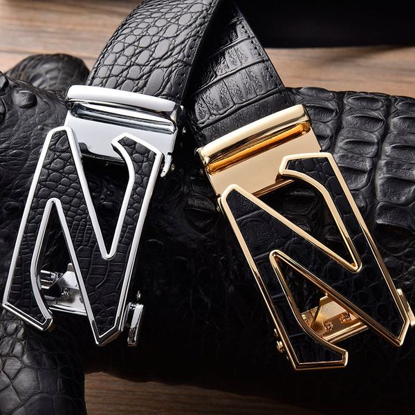 luxury brand belt letter versatile cowhide automatic buckle belt high-grade men's check luxury business trend middle-aged trous, Black;brown
luxury brand belt letter versatile cowhide automatic buckle belt high-grade men's check luxury business trend middle-aged trous, Black;brown