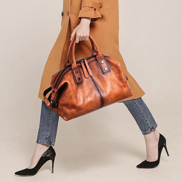 evening bags retro women genuine leather lady handbag nature soft cowhide hand painted large capacity vintage handle bag for female
evening bags retro women genuine leather lady handbag nature soft cowhide hand painted large capacity vintage handle bag for female