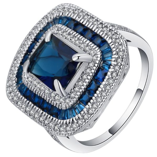 cluster rings ufooro trendy brand desgin cz ring luxury charm sky blue crystal inlay zircon jewelry hollow stone band gift for women, Golden;silver
cluster rings ufooro trendy brand desgin cz ring luxury charm sky blue crystal inlay zircon jewelry hollow stone band gift for women, Golden;silver