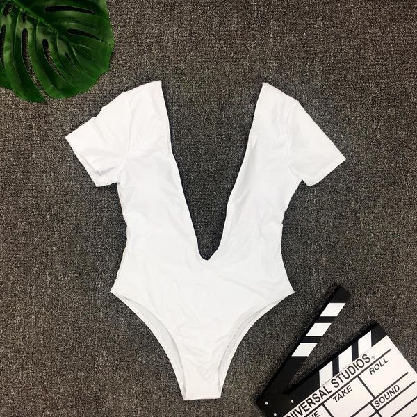 one-piece suits one piece v deep backless short sleeve beach swimwear women push up pad monokini bathing swimming suit
one-piece suits one piece v deep backless short sleeve beach swimwear women push up pad monokini bathing swimming suit