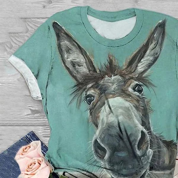 womens summer donkey bird print plus size women t shirts short sleeve animal o neck tee shirt mujer poleras, White
womens summer donkey bird print plus size women t shirts short sleeve animal o neck tee shirt mujer poleras, White