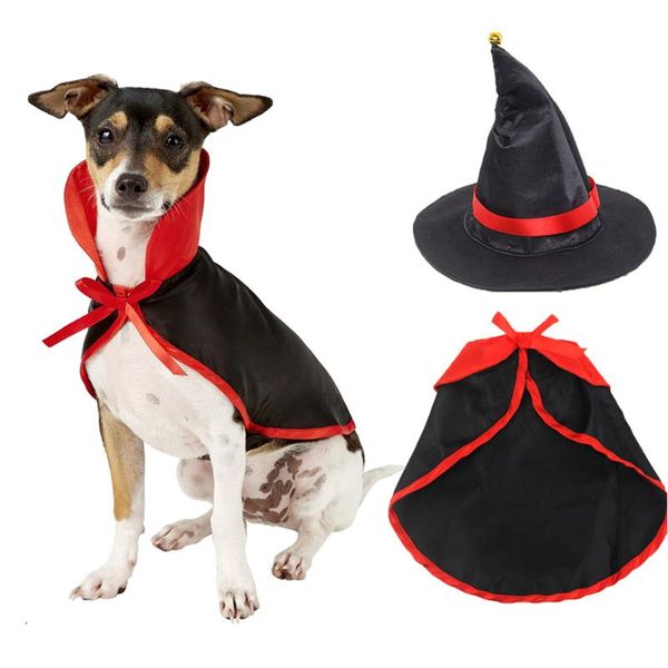 creativity halloween cosplay pet costume small dog fancy dresses clothes handsome magical black cloak suit for 3 size apparel
creativity halloween cosplay pet costume small dog fancy dresses clothes handsome magical black cloak suit for 3 size apparel