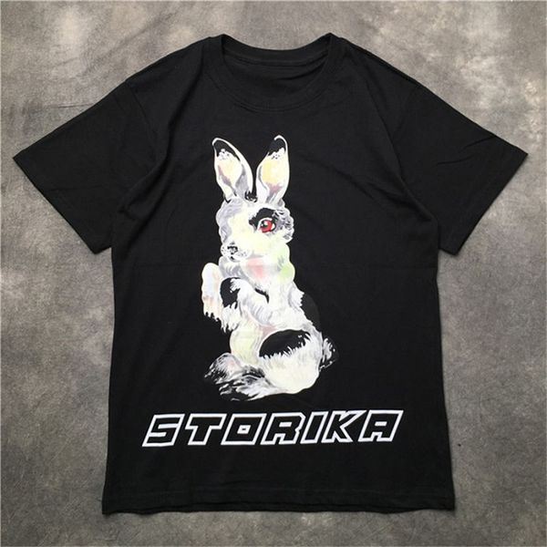 street fashion mens t shirt 2020 rabbit pattern polos short sleeve tennis t shirts men women couple stylist pullover tee, White;black
street fashion mens t shirt 2020 rabbit pattern polos short sleeve tennis t shirts men women couple stylist pullover tee, White;black