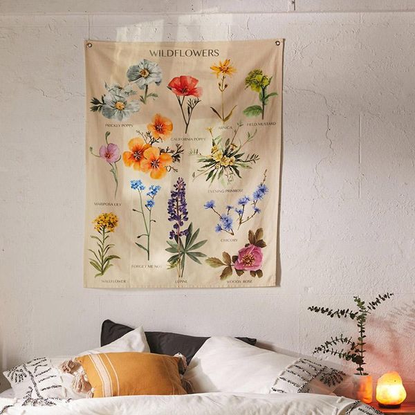 tapestries home decor botanical wildflower tapestry wall hanging flower reference chart hippie bohemian colorful
tapestries home decor botanical wildflower tapestry wall hanging flower reference chart hippie bohemian colorful