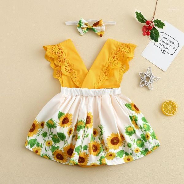 rompers infant born baby girls clothes sleeveless sunflower print lace romper bodysuit sunsuit jumpsuit dress+headband1, Blue
rompers infant born baby girls clothes sleeveless sunflower print lace romper bodysuit sunsuit jumpsuit dress+headband1, Blue