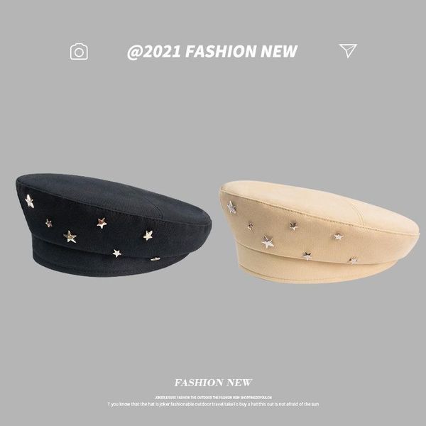 berets stars hats women boina autumn black all-match octagonal hat british retro style painter fashion peaky blinders, Blue;gray
berets stars hats women boina autumn black all-match octagonal hat british retro style painter fashion peaky blinders, Blue;gray
