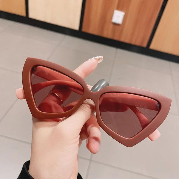 sunglasses 2021 fashion triangle funny women brand designer vintage cat eye sun glasses female hip hop shades, White;black
sunglasses 2021 fashion triangle funny women brand designer vintage cat eye sun glasses female hip hop shades, White;black