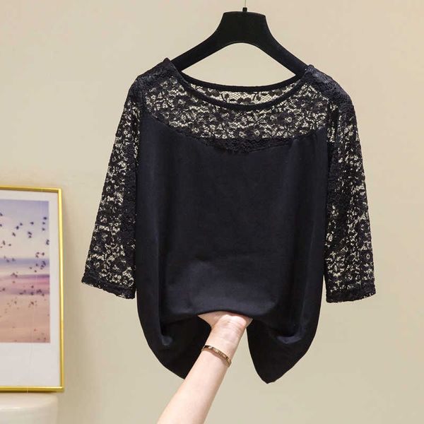women's shirt korean style v-neck shirt short sleeve lace hollow out bow chiffon blouse femme summer white blusa 210604
women's shirt korean style v-neck shirt short sleeve lace hollow out bow chiffon blouse femme summer white blusa 210604